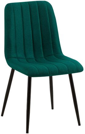 Clp Silla De Comedor Dijon Tela Verde Oscuro