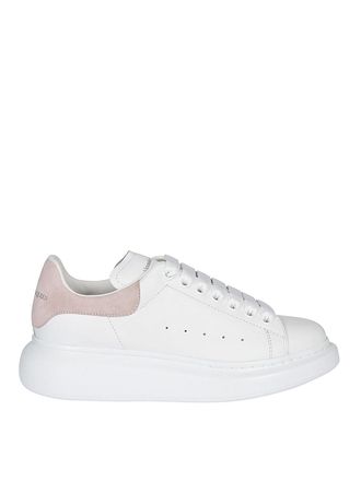 Alexander McQueen Oversized sole sneakers with pink heel tab