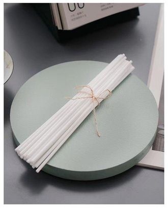 OEM 100 Varitas Arom&aacute;ticas De Rat&aacute;n Negro / Varitas De Repuesto - 20 Cm - Blanco