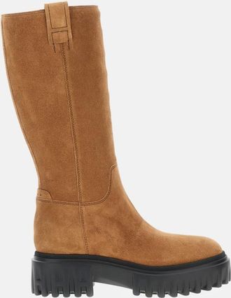 Hogan Brown Suede Boots