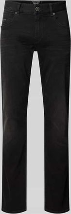 PME Legend Jeans mit Label-Detail in Black, Größe 31/30