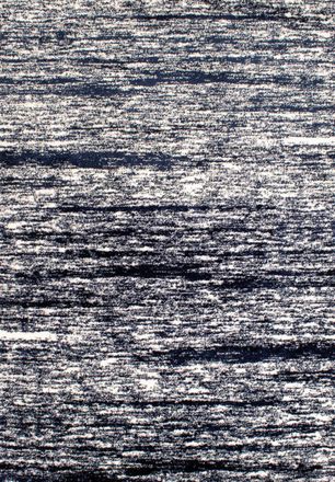 Nazar Rugs Alfombra shaggy abstracta estilo moderno azul - 120x160 cm