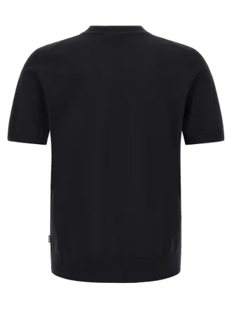 HUGO BOSS Extra-Fine Merino Wool Sweater - Black
