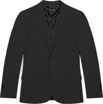 Antony Morato Button-Front Blazer with Lapel Collar