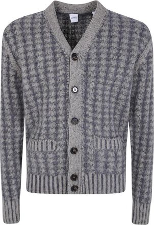 Aspesi Cardigans - Heren - Vesten - Grijs - XL - Truien & Vesten