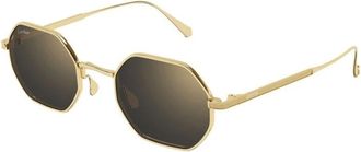 Cartier Sunglasses, unisex, Yellow, Size: 48 MM Sunglasses
