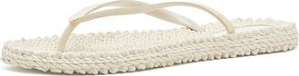 Ilse Jacobsen Cheerful 01 Womens Sandals Creme : EU 41 (US Womens 11) M, Synthetic