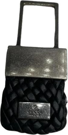 Gucci Pre-owned Leren Sleutelhanger - Dames - Vintage Accessoires - Veelkleurig - ONE Size - Leer - Vintage
