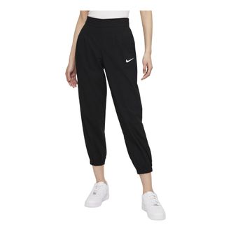 Nike (WMNS) Nike Sportswear Icn Clsh Wvn Hr Jggr Causual Sports Ventilate Long Pant Black DD5049-010