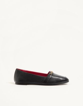 Valentino Garavani Mocassino &Eacute;tudiant In Nappa Donna NERO 35.5