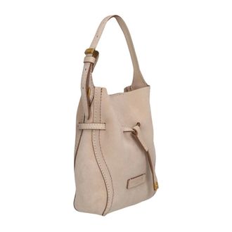 Gianni Chiarini Dames, Tassen, Beige, Maat: ONE Size Linnen
