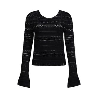 Liu Jo Mujer, Camisetas, Negro, Talla: S