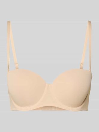 Dorina Regular Fit BH in Balcony-Optik in Beige, Gr&ouml;&szlig;e 75A