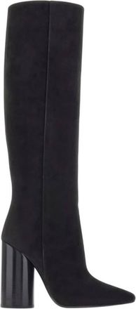 Ferragamo Oval Heel Knee-High Boots, Size 10.5 C