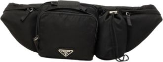 Prada Black Nylon Sling Bag (Pre-Owned)