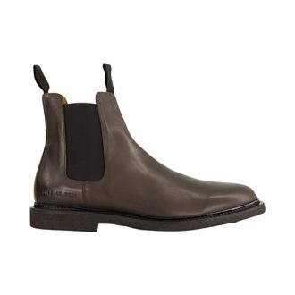 Common Projects Schoenen, Heren, Bruin, 43 EU, Leer, Leren Chelsea Boots