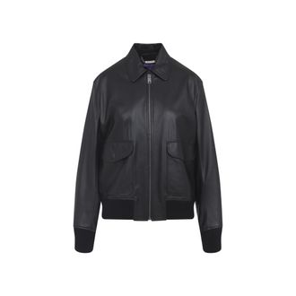Ralph Lauren Black Coale Bomber Jacket