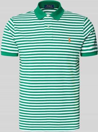 Polo Ralph Lauren Slim Fit Poloshirt aus reiner Baumwolle in Gruen, Gr&ouml;&szlig;e XXL