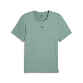 Puma Trainingsshirt PUMA M CLOUDSPUN SOFT TEE, Herren, Gr. L, gr&uuml;n (gr&uuml;n moon), Jersey, Obermaterial: 94% Polyester, 6% Elasthan, regular fit normal, Rundh
