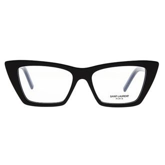 Saint Laurent SL291001 Cat Eye Full Rim Eyeglasses - Black