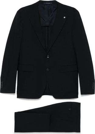 Tagliatore Pak - Heren - Business pakken - Zwart - XL - Wol - Kostuums