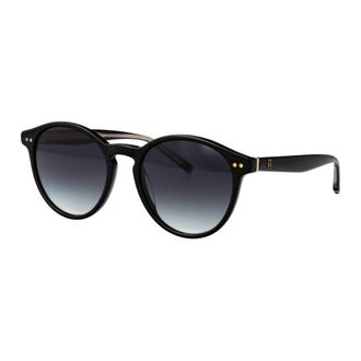 Tommy Hilfiger Sunglasses, female, Black, Size: 52 MM Stylish Sunglasses TH 2159/S