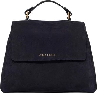 Orciani Sveva Handtas - Dames - Handtassen - Blauw - ONE Size - Leer - Tassen
