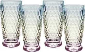 Villeroy & Boch Boston Set Of 4 Highball / Tumblers