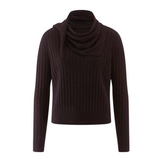 Riani Jersey de cuello redondo - Knitwear - Mujer - Marr&oacute;n - S
