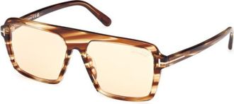 Tom Ford FT1176 53E Brown Havana/Brown