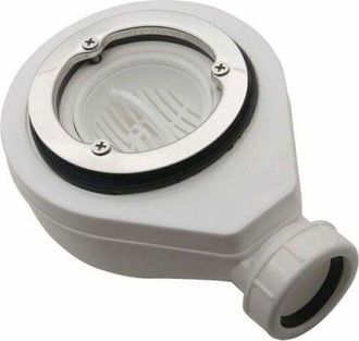 OEM Desag&uuml;e De Ducha De &Oslash;90 Sin Tapa. Sif&oacute;n De Alto Caudal De 45 L/min. Compatible Con Platos De Ducha Extraplanos. F&aacute;cil Instalaci&oacute;n