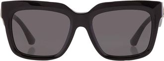 Burberry Dark Grey Square Ladies Sunglasses BE4419 300187 54