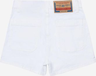 Diesel Boys Stretch Cotton Shorts White
