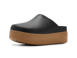 Crocs Dylan Platform Clog, Mule Platform Shoes Womens Clog Shoes Black/Sepia : 10 M, EVA