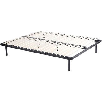 Vente-Unique Rete a doghe 140 x 200 cm - 2x19 doghe - da montare - kalista di ysm&eacute;e