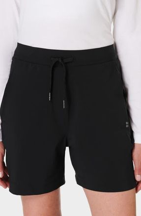 Sweaty Betty Explorer Drawstring Shorts in Black at Nordstrom, Size X-Small