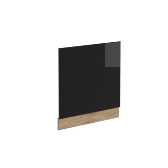 Vicco Panel Frontal R-line, Negro Brillo Intenso, 60 Cm Sin Encimera