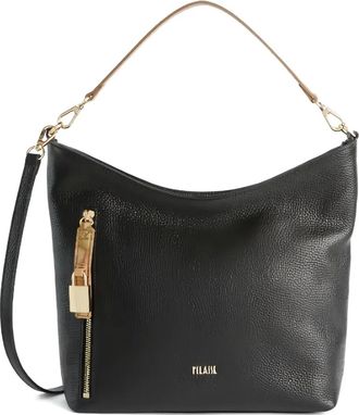 Alviero Martini 1A Classe Borsa a spalla con lucchetto - Nero