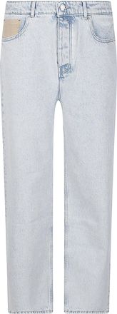 Dr&ocirc;le de Monsieur Washed Light Wash Cotton Jeans