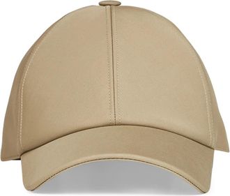 Fendi Katoenen Baseballpet - Heren - Petten - Beige - ONE Size - Katoen - Accessoires