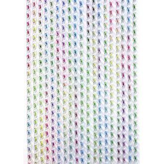 OEM Tenda Medusa Multicolor 140xh240 Cm 224 Fili