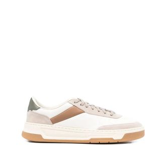 HUGO BOSS Schoenen, Heren, Veelkleurig, 45 EU, Leer, Leren Sneakers