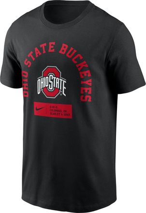 Nike Ohio State Primetime Seasonal Nike Mens College T-Shirt in Black | N19900AOH-9SV