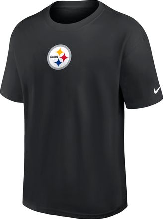 Nike Pittsburgh Steelers Dominate The Game Essential Max90 Nike Mens NFL T-Shirt in Black | 01AY00A7L-CDL