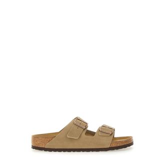 Birkenstock Sliders, male, Brown, Size: 11 US Arizona