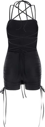 Balenciaga Womens Black Stretch Nylon Mini Dress - Size EU 36 (Womens)