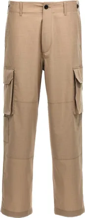Department Five Beige Multi Pockets Pants