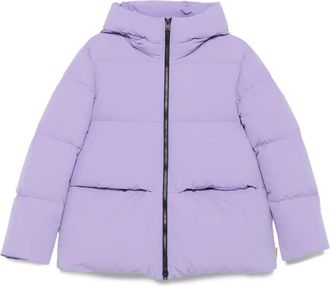 Woolrich Piumino Cloud Madison con cappuccio - Viola