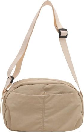 Generic Casual Nylon Cloth Shoulder Bag, Large Capacity Versatile Waist Pack Messenger Bag, Travel Sling Crossbody Handbags(Grey)