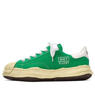 Miharayasuhiro BLAKEY VL OG Sole Canvas Low-top Sneaker Green A09FW732-GRN